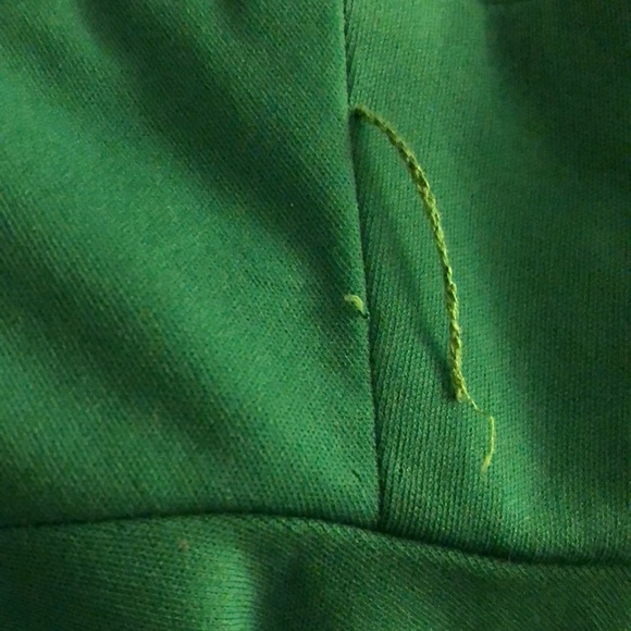 Vintage Emerald Green Halter Maxi Dress - Picture 3 of 3